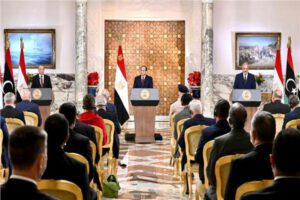 الرئيس السيسي: إعلان القاهرة ينهي الأزمة الليبية ويعيد الدولة بقوة للمجتمع الدولي