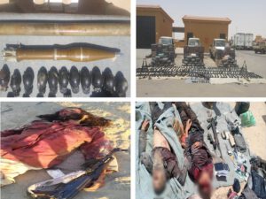 القوات المسلحة بعمليتن نوعتين جوية وبرية تواصل ضرباتها بقتل 19 من العناصر التكفيرية بشمال سيناء